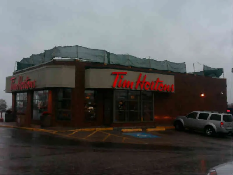 Tim Hortons at 93 Warwick Street, Digby