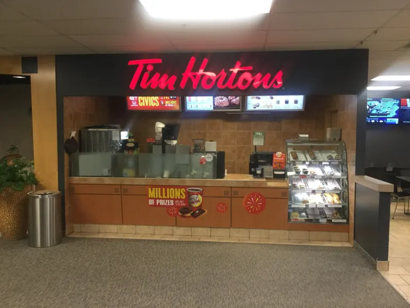 Tim Hortons at 9300 Airport Road JOHN C MUNRO HAMILTON INTL AIRPORT, Mount Hope