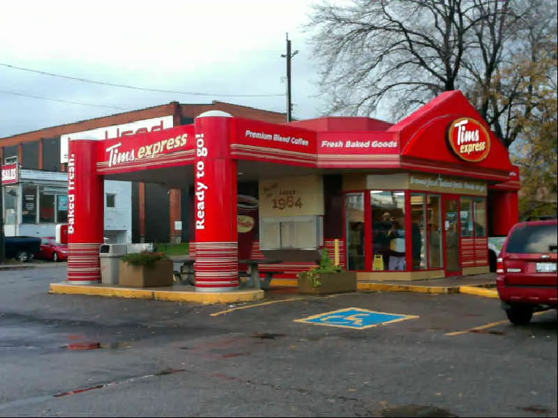 Tim Hortons at 954 Barton Street East, Hamilton