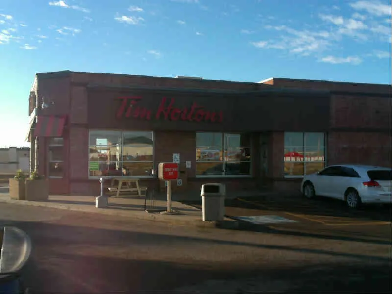 Tim Hortons at 9803 Territorial Drive, North Battleford