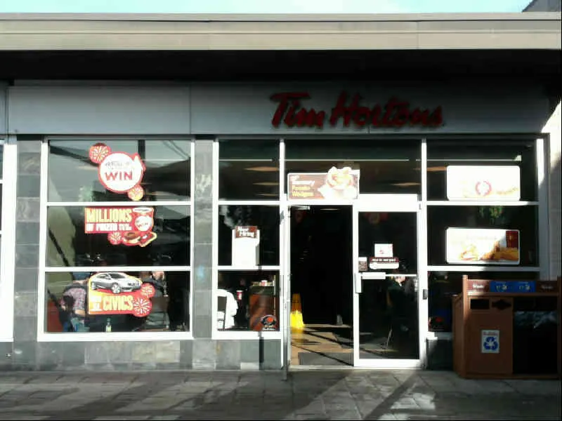 Tim Hortons at 9855 Austin Road, Burnaby