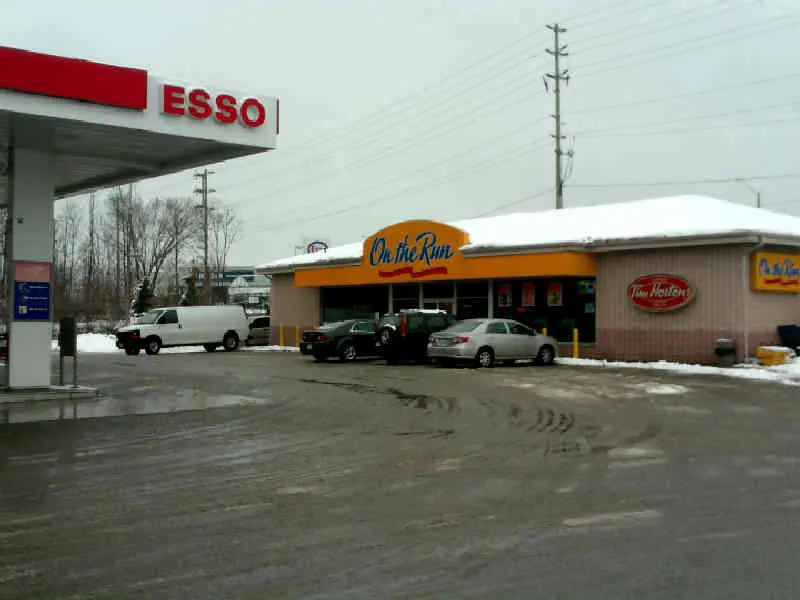 Tim Hortons at 99 Mapleview Drive East ESSO ON THE RUN, Barrie