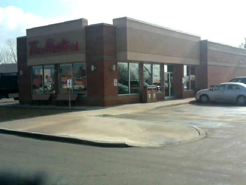 Tim Hortons at 9919 Glendon Road, Komoka