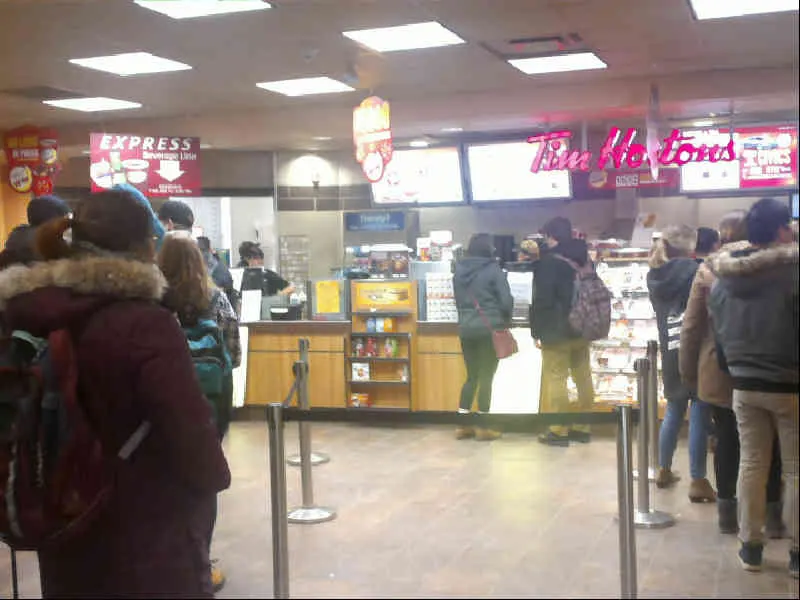 Tim Hortons at Fleming College - Cafeteria, Peterborough
