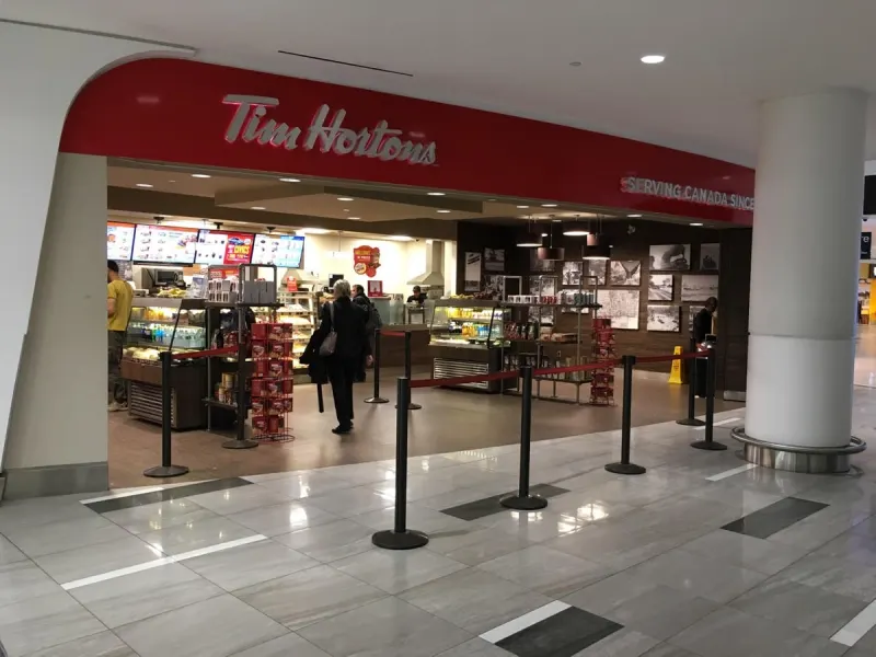 Tim Hortons at Pearson International Airport - T3 Domestic Post Security - Near Gate B26, Mississauga