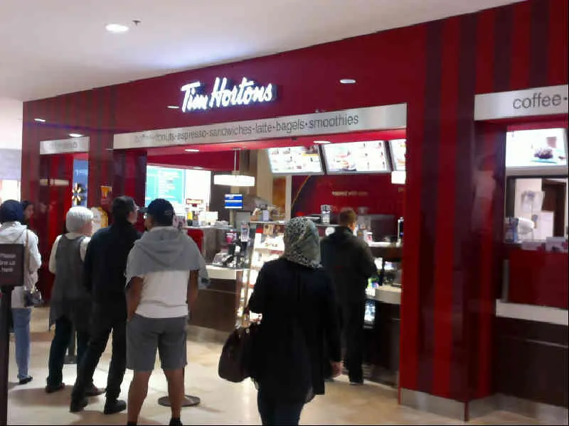 Tim Hortons at Tim Hortons in Square One by Walmart SQUARE ONE SHOPPING CENTRE, Mississauga