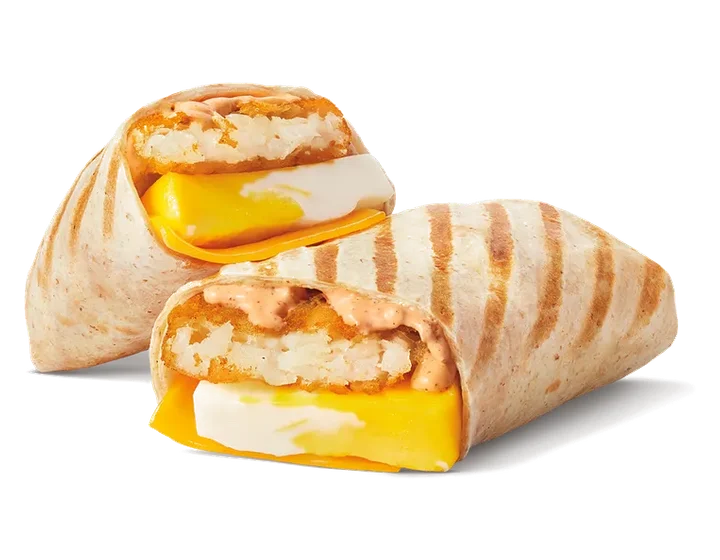 Egg & Cheese Farmer's Breakfast Wrap