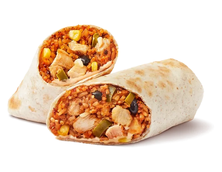 Habanero Sous Vide Chicken Wrap