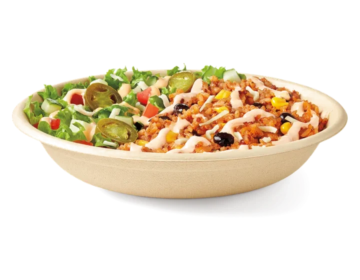 Habanero Veggie Loaded Bowl with Cheese