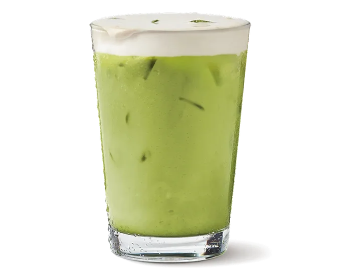 Iced Mango Matcha Latte
