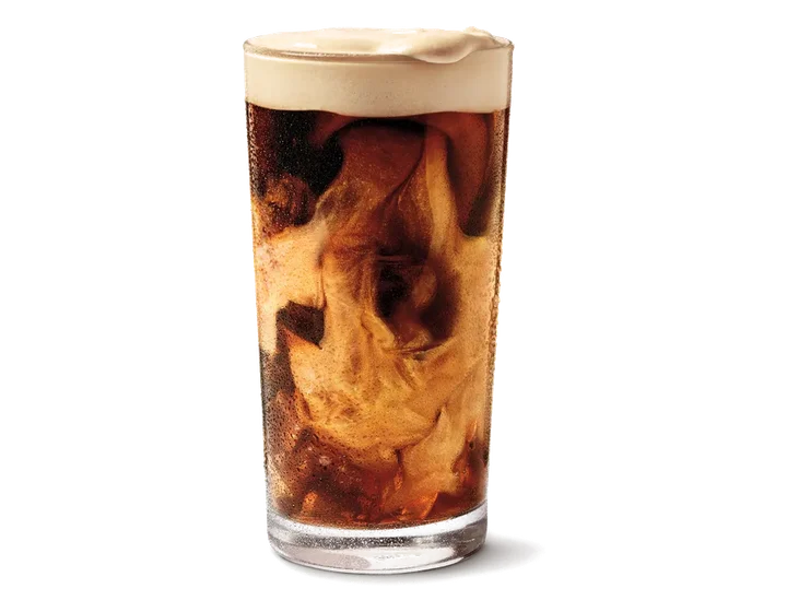 Roasted Hazelnut Cold Brew with Espresso Cold Foam