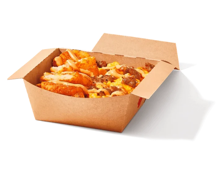 Sausage Scrambled Egg Loaded Box