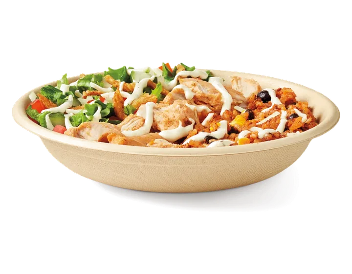 Slow-Cooked Chicken Cilantro Lime Loaded Bowl with Cheese