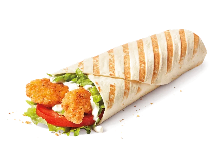 Slow-Cooked Chicken Wrap