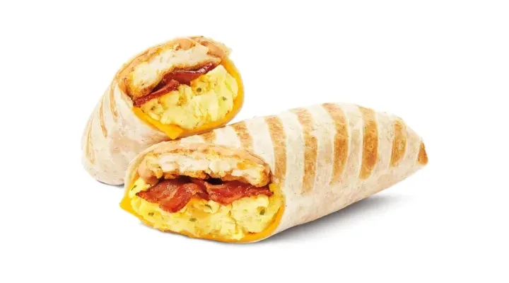 Bacon Scrambled Egg Farmer's Wrap