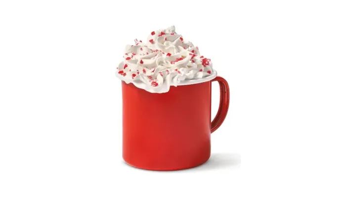 Candy Cane Hot Chocolate