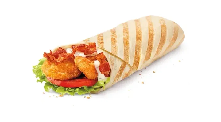 Crispy Chicken Bacon Ranch Wrap