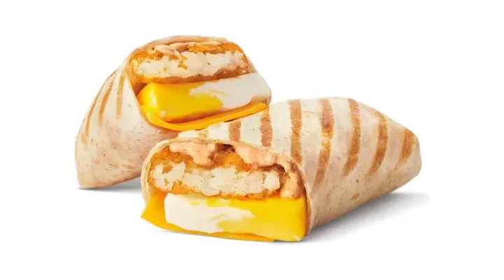 Egg & Cheese Farmer's Breakfast Wrap