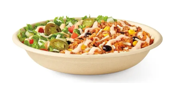 Habanero Veggie Loaded Bowl with Cheese