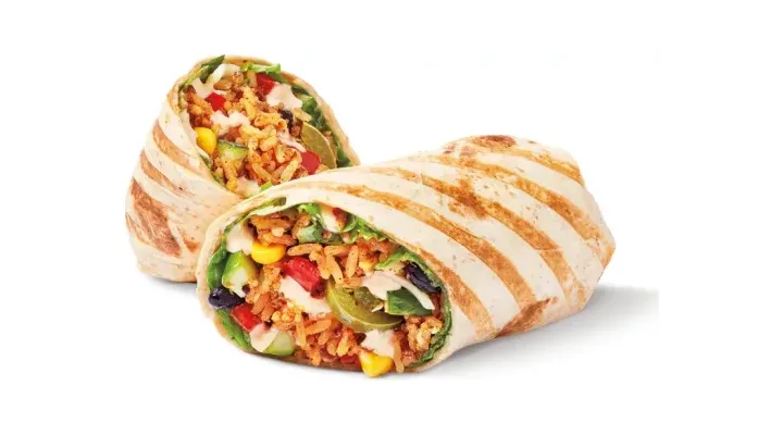 Habanero Veggie Loaded Wrap with Cheese