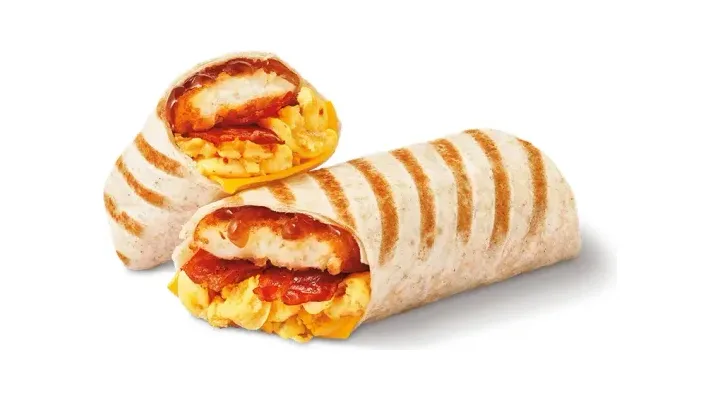 Maple Brown Butter Sausage Scrambled Egg Farmer's Wrap