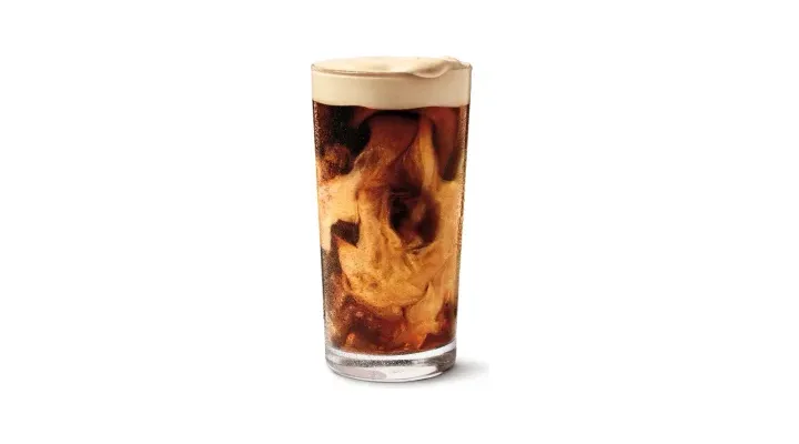Roasted Hazelnut Cold Brew with Espresso Cold Foam