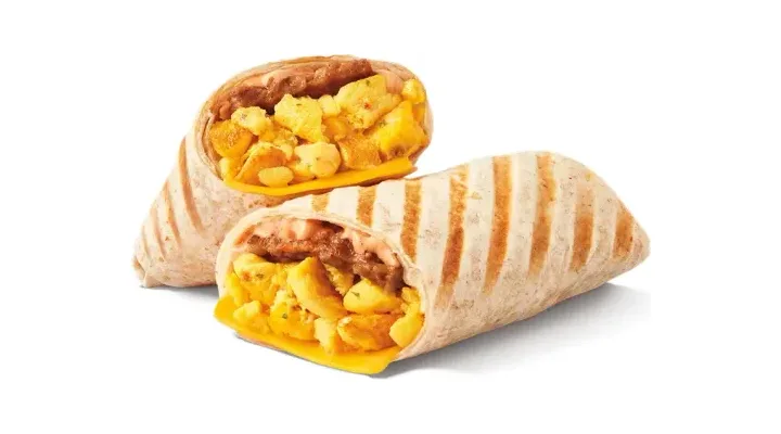 Sausage & Bacon Double Stacked Classic Breakfast Wrap