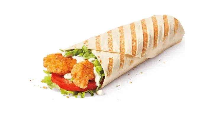 Slow-Cooked Chicken Wrap